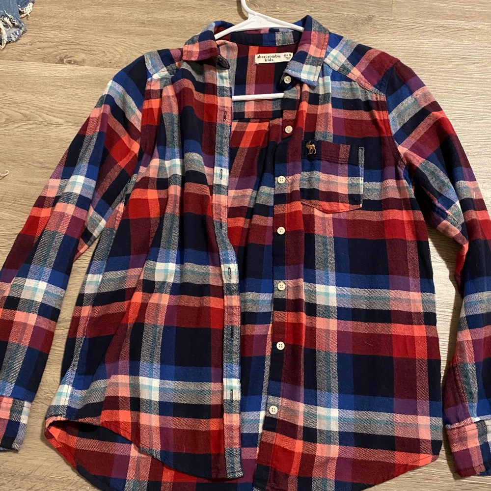 Abercrombie kids flannel
